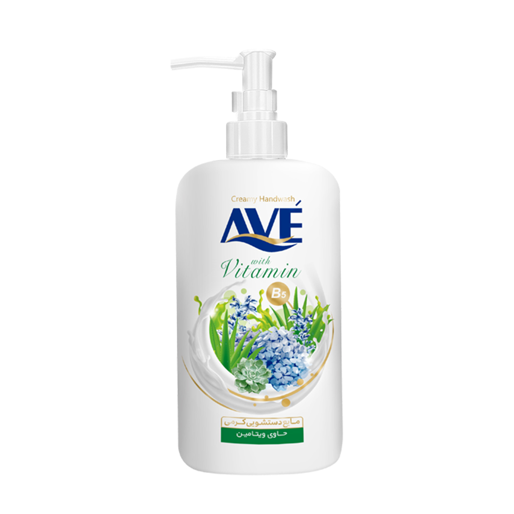 مایع دستشویی کرمی اوه حاوی ویتامین B5 حجم 450 گرم