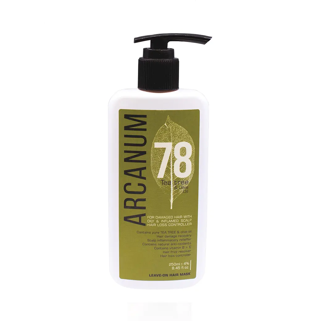 ماسک مو بدون آبکشی آرکانوم حاوی عصاره درخت چای و روغن زیتون 250 میل