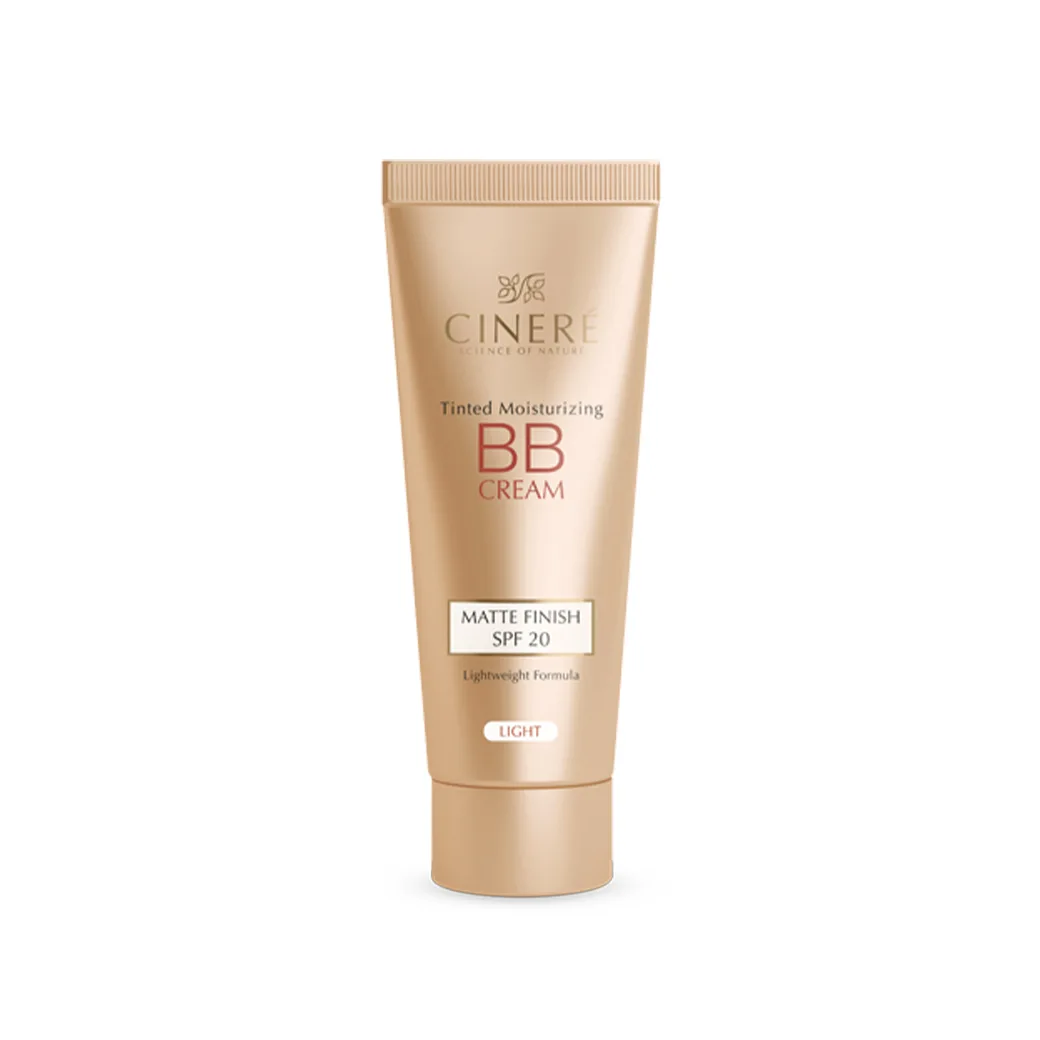 کرم BB رنگی سینره مات و مرطوب کننده SPF20 حجم 50 میل