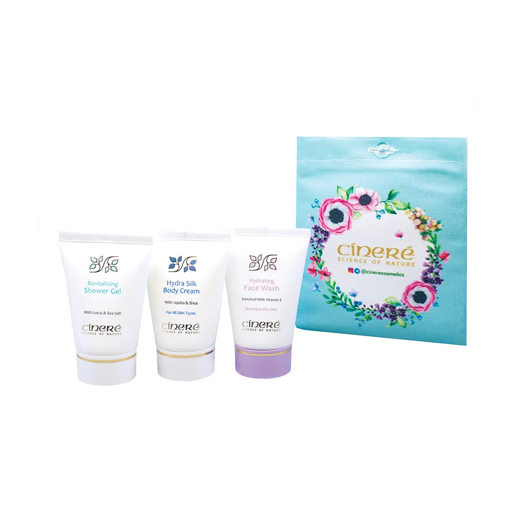 پک مسافرتی سینره مدل BODY CARE بسته 3 عددی