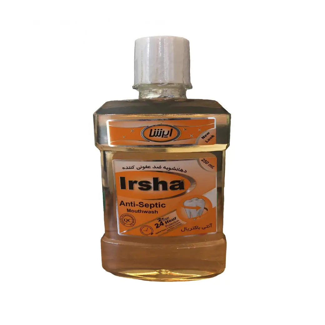 دهان شویه ایرشا مدل anti-septic حجم 250 میل