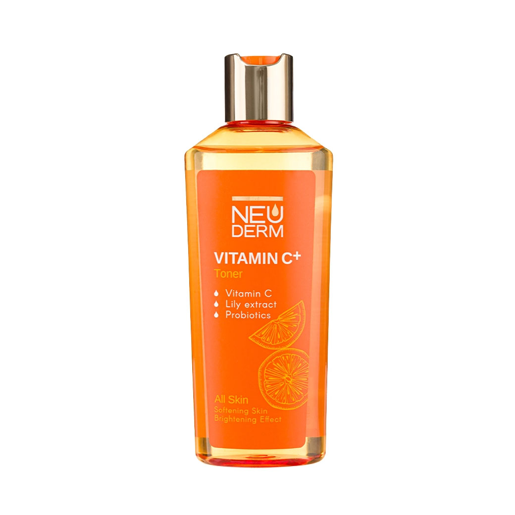 تونر پاک کننده صورت نئودرم مدل +Vitamin C حجم 200 میل