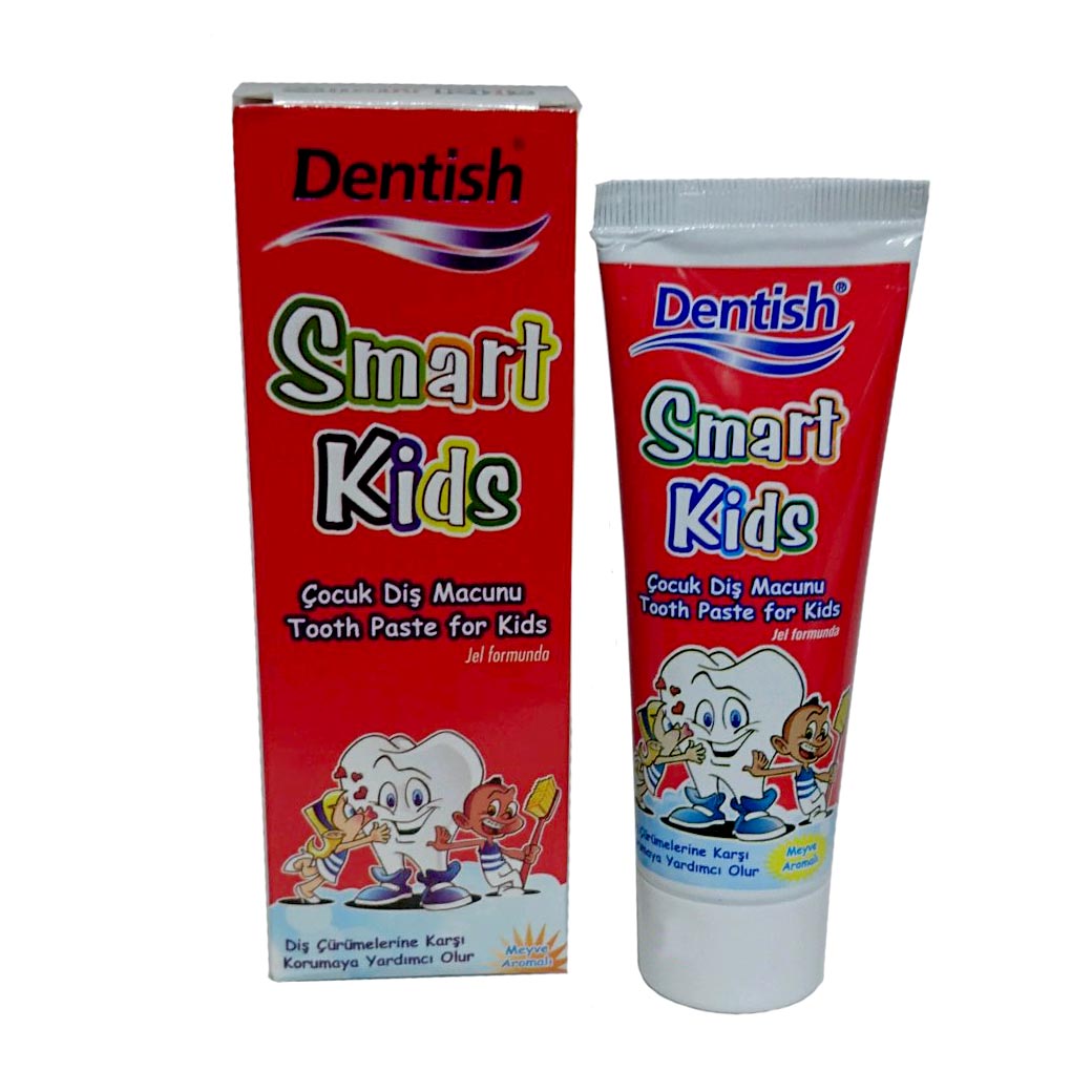خمیر دندان کودک دنتیش مدل SMART KIDS حجم 75 میل