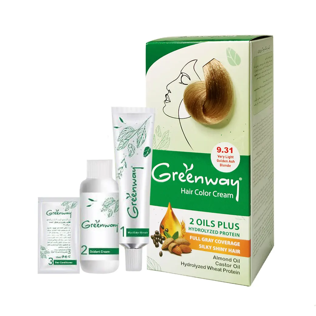 كيت رنگ مو گرین وی Greenway