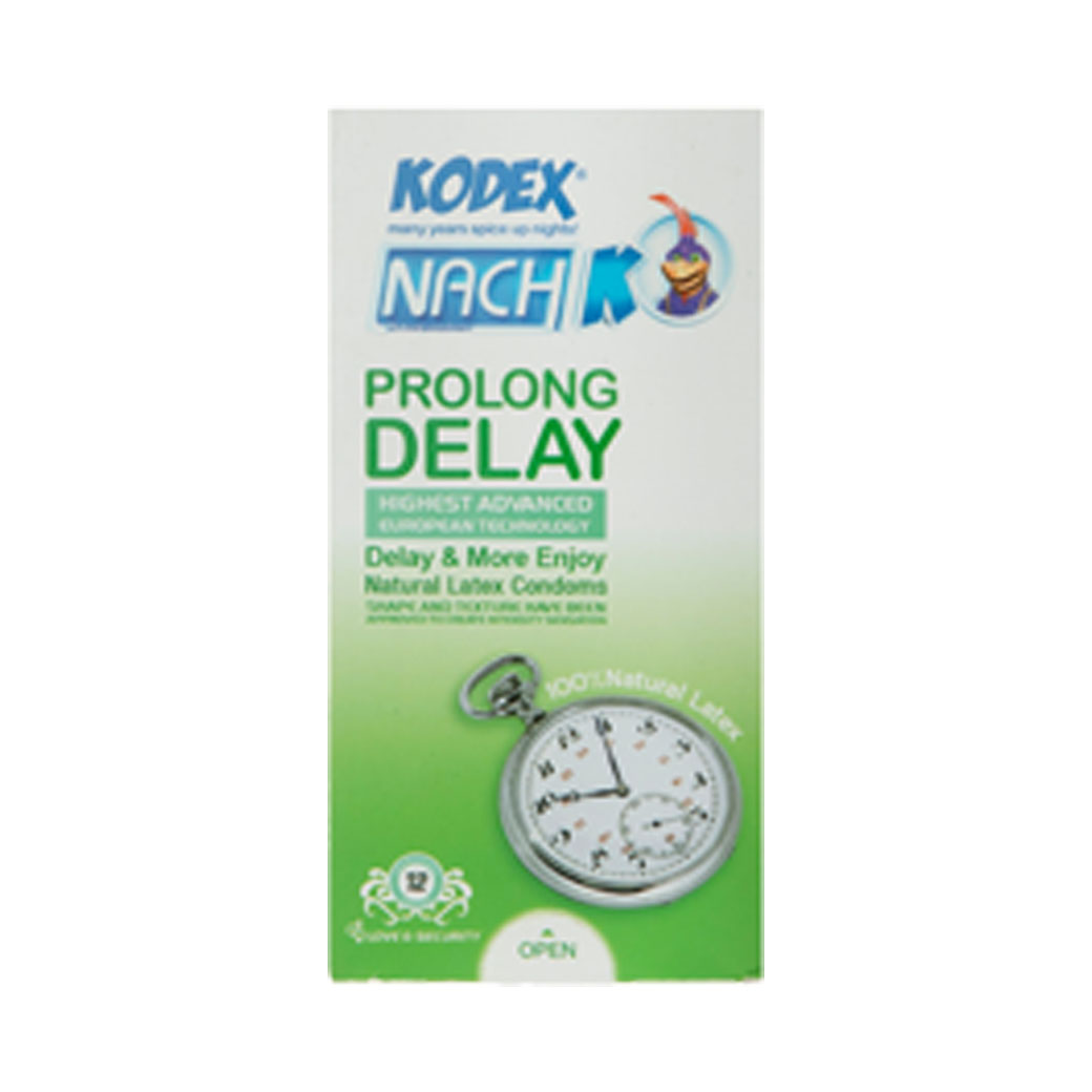 کاندوم تاخیری کدکس مدل Prolong Delay بسته 12 عددی
