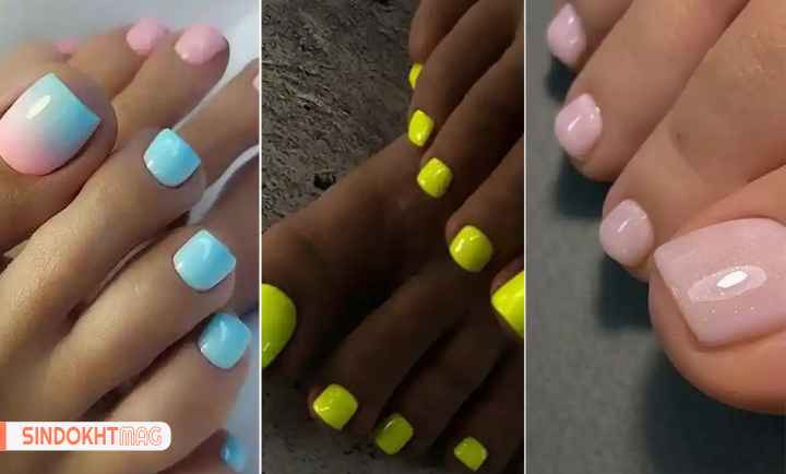 رنگ لاک پا برای پوست تیره