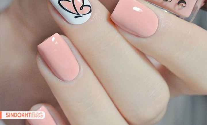 لاک مناسب با پوست روشن - هلویی