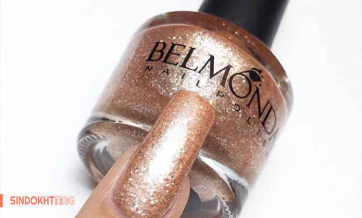 لاک مناسب با پوست روشن - لاک شنی