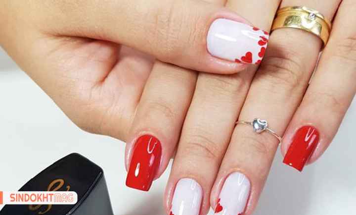 لاک مناسب رنگ پوست روشن - رنگ قرمز