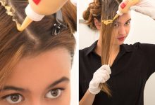 آموزش رنگ کردن مو