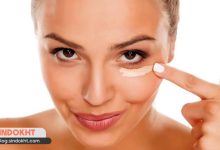پوشاندن تیرگی زیر چشم با آرایش