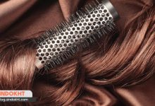 براشینگ مو با سشوار